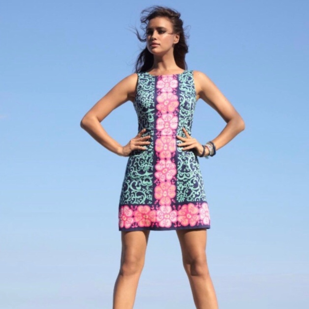 🌴LILLY PULITZER Delia Fountain Engineered Shift